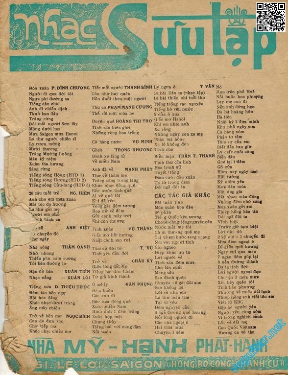 Page 4 of Sheet music PDF Rừng cây trút lá - Phạm Thế Mỹ