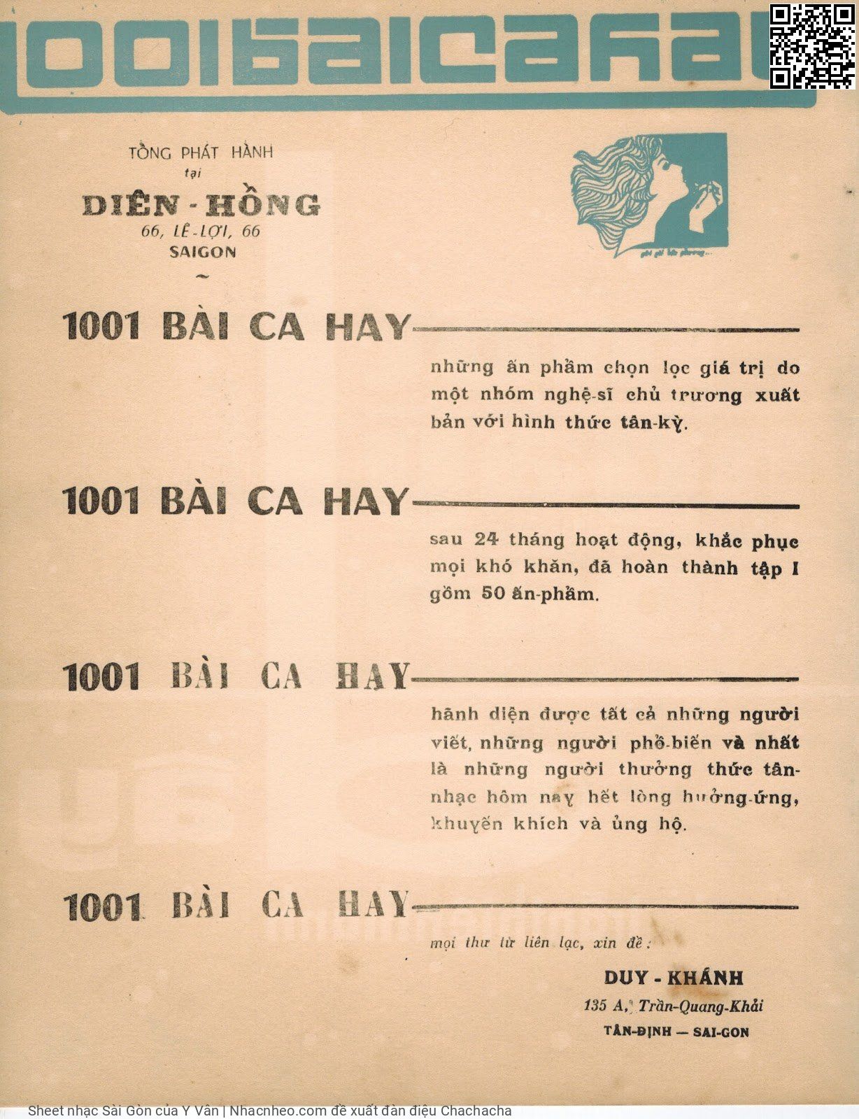 Page 4 of Sheet music PDF Sài Gòn - Y Vân