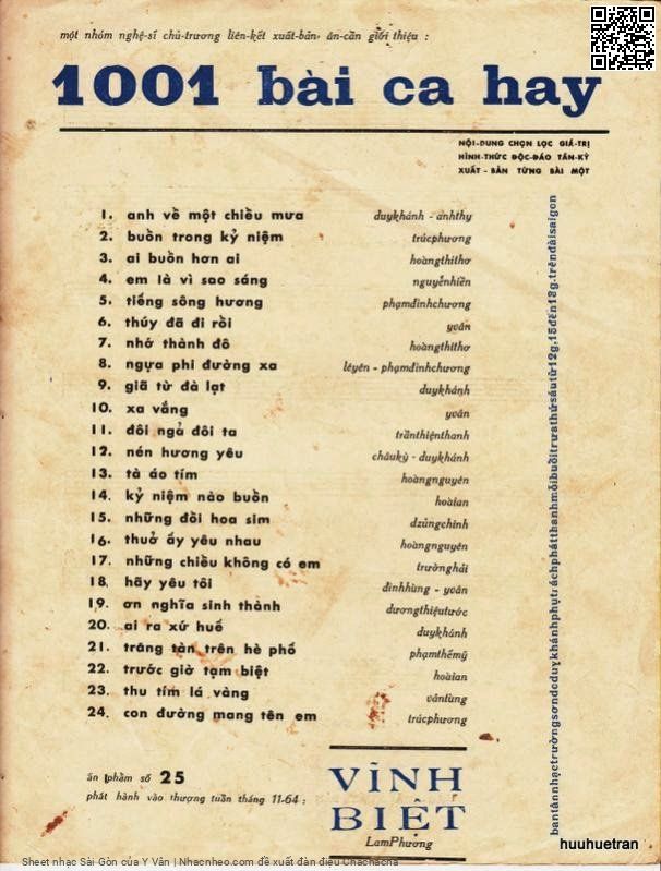 Page 8 of Sheet music PDF Sài Gòn - Y Vân