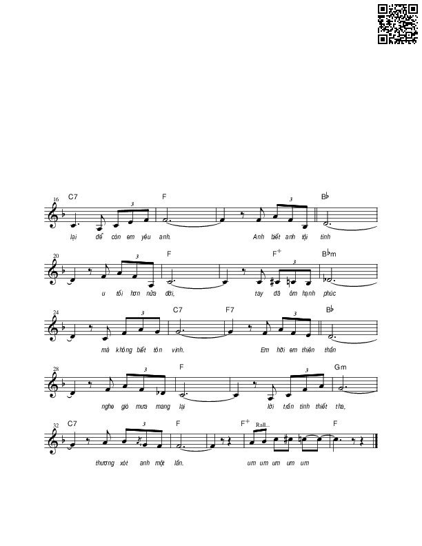 Page 2 of Sheet music PDF Sám hối - Nguyên Bích