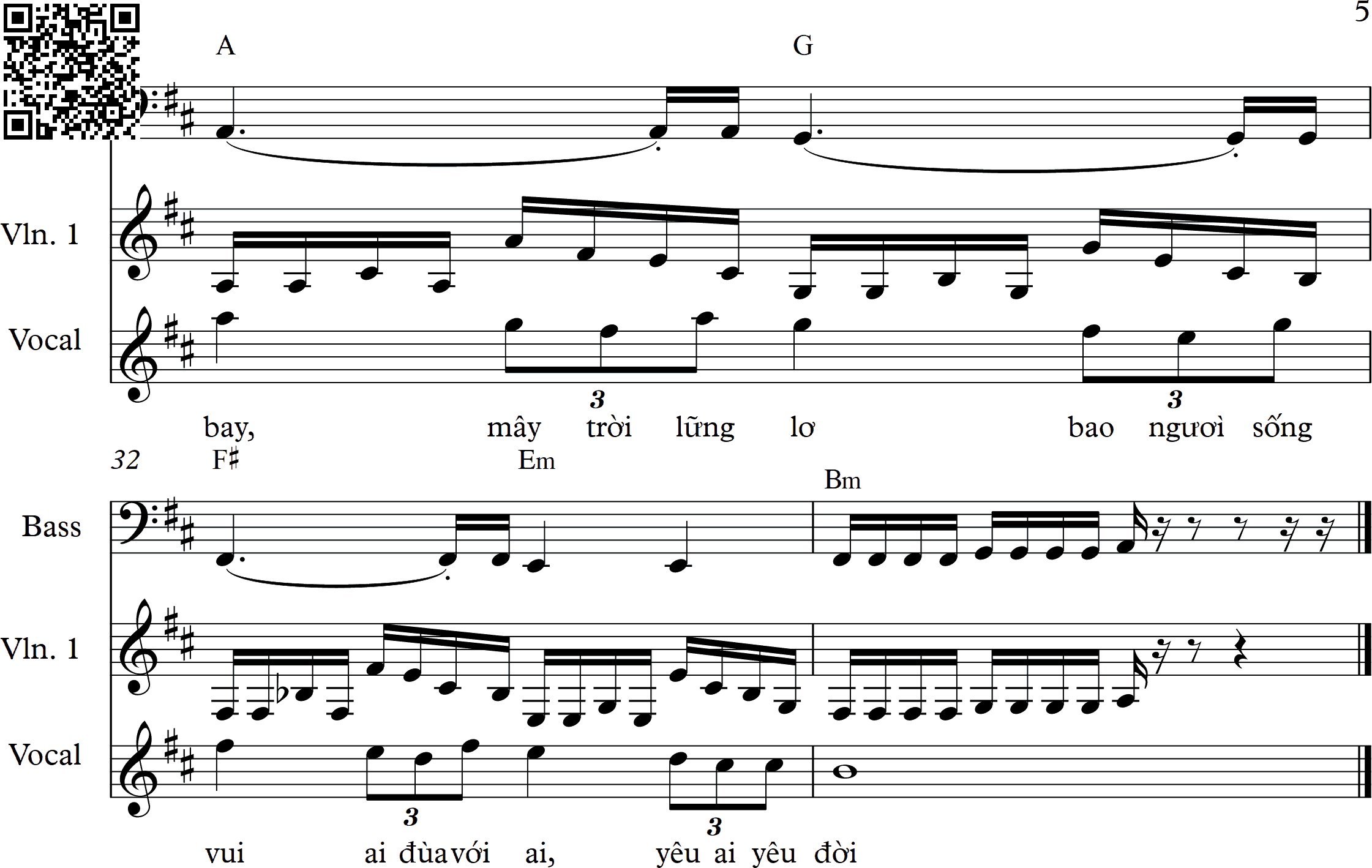 Page 5 of Sheet music PDF San Diego và những dấu yêu - Long Hoàng Lê