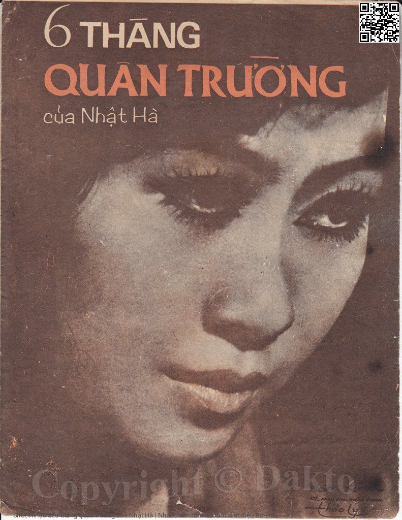 Sheet PDF of Sáu tháng quân trường