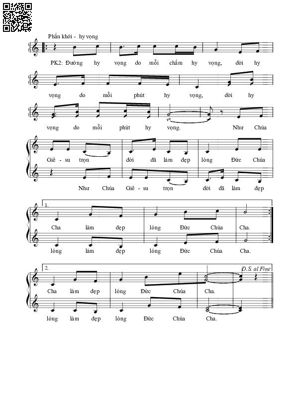 Page 4 of Sheet music PDF Sống phút hiện tại - Phạm Trung