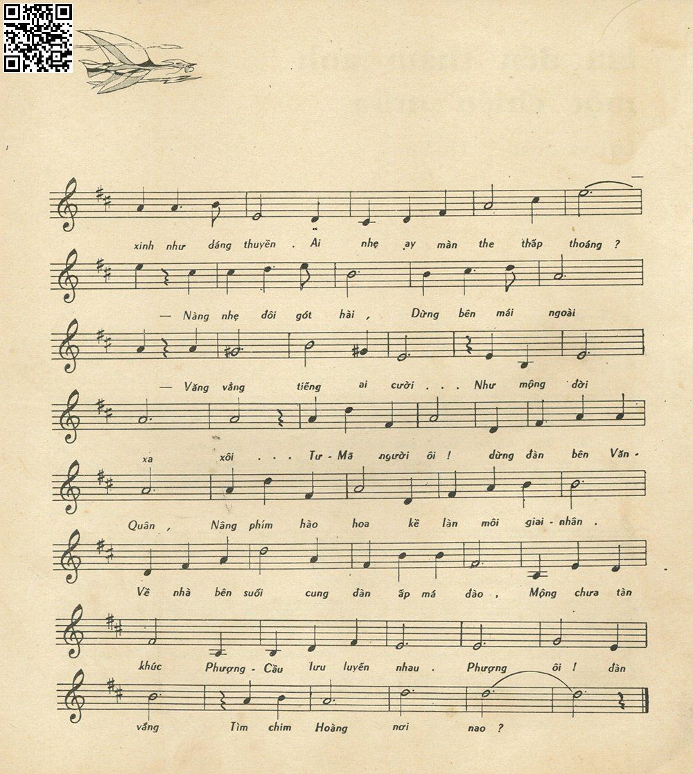 Page 2 of Sheet music PDF Tà áo Văn Quân - Phạm Duy Nhượng