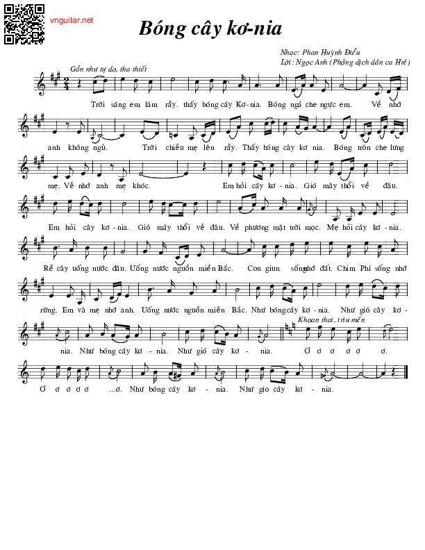 Buổi sáng em làm rẫy thấy bóng cây Kơnia, Trang 3