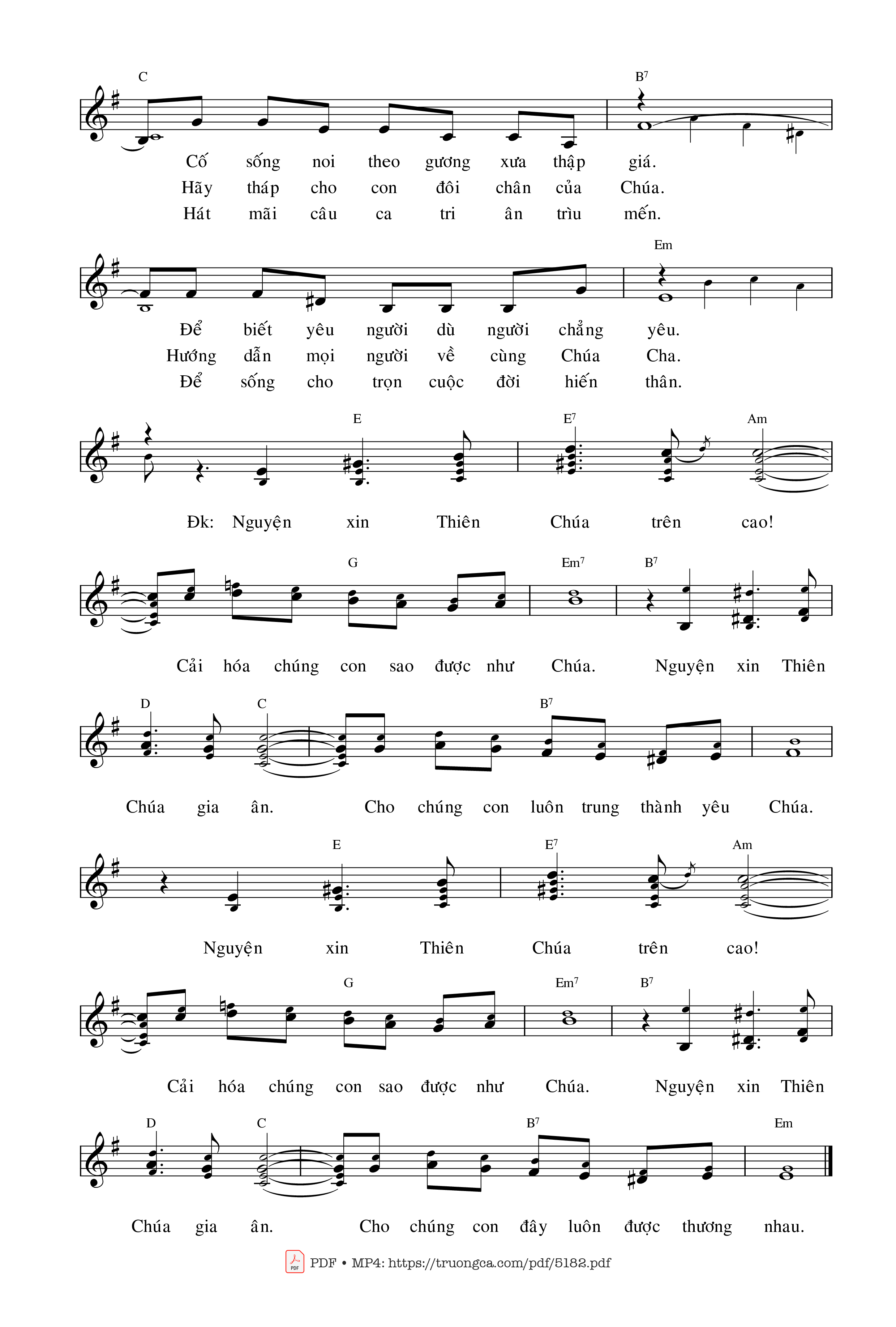 Chúa hãy cho con con tim của Chúa Để biết yêu thương anh em thật nhiều, Trang 2