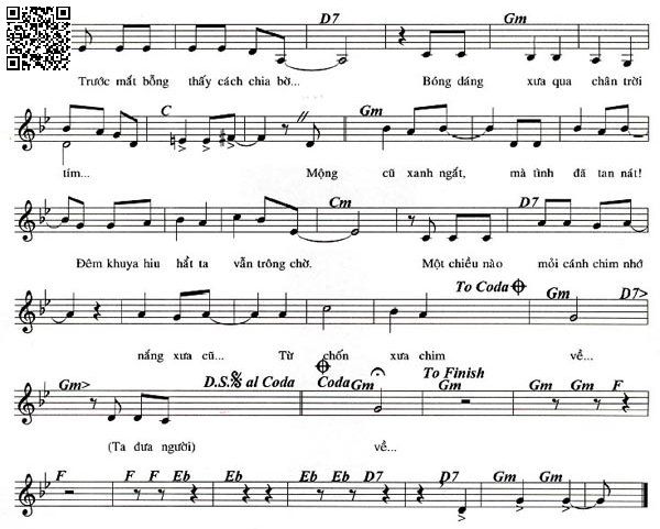 Page 2 of Sheet music PDF Tan tác (Aijin - Người tình 爱人) - Nhạc Nhật