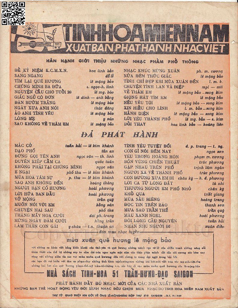 Page 4 of Sheet music PDF Thân phận - Lê Mộng Bảo