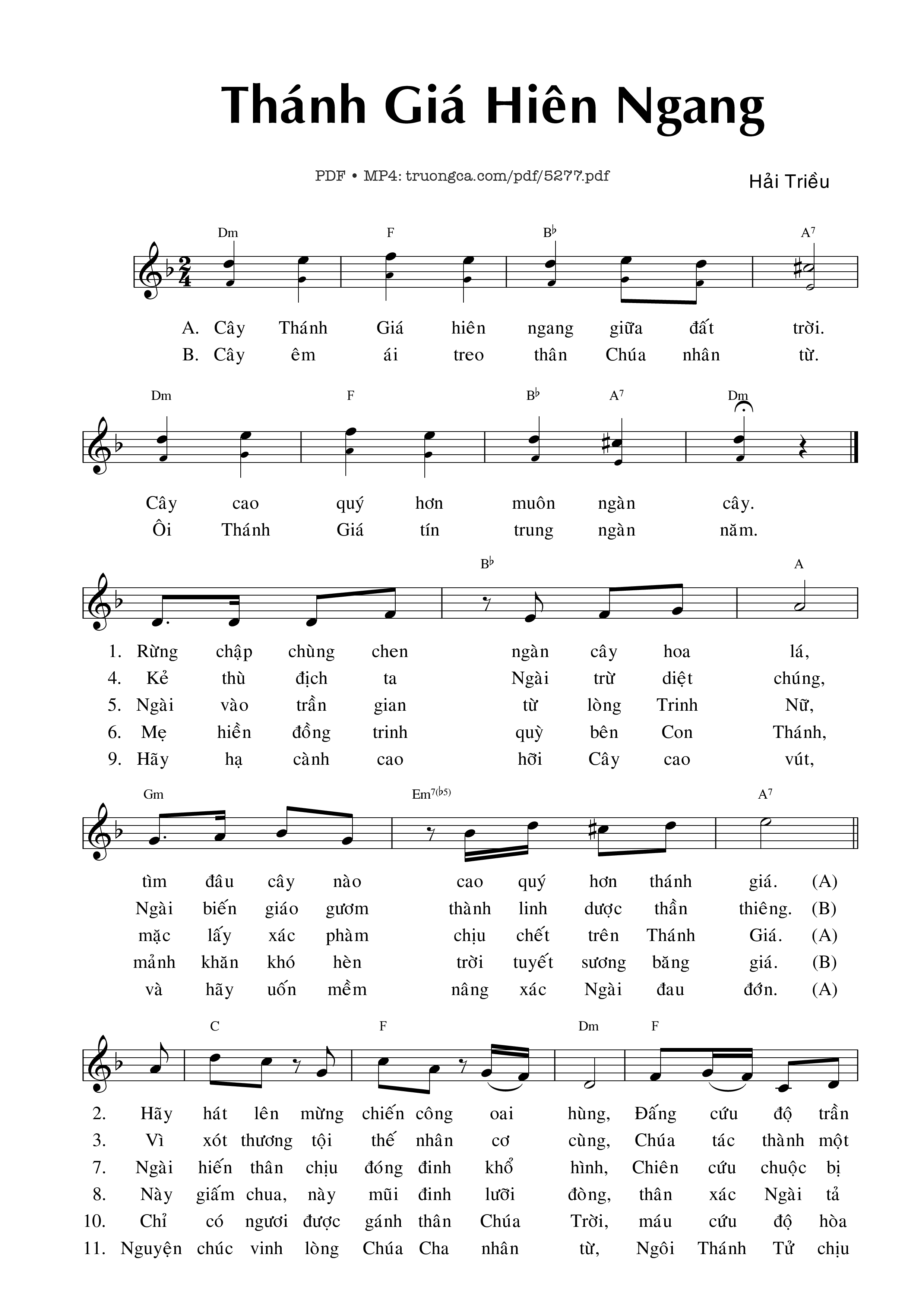 Thánh giá hiên ngang