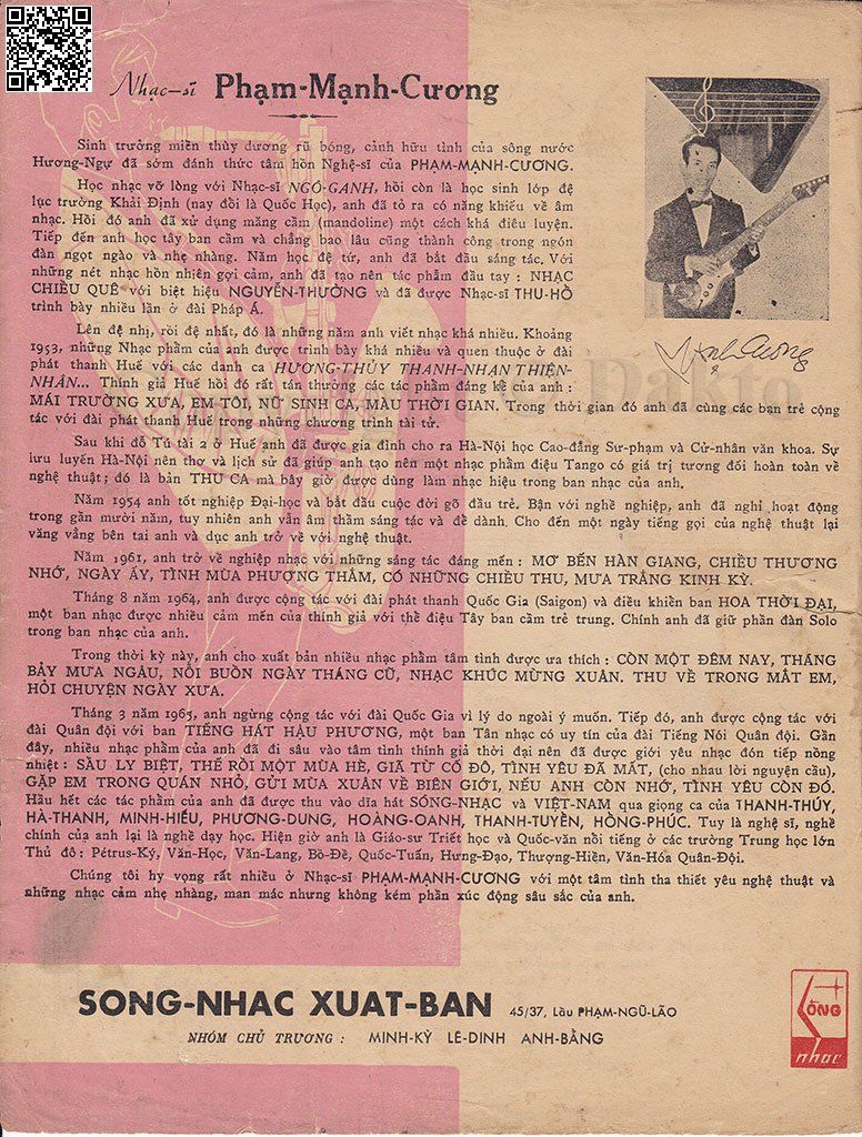 Page 4 of Sheet music PDF Thiệp hồng anh viết tên em - Song Ngọc