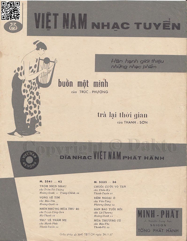 Page 4 of Sheet music PDF Thư gửi người miền xa - Trúc Phương