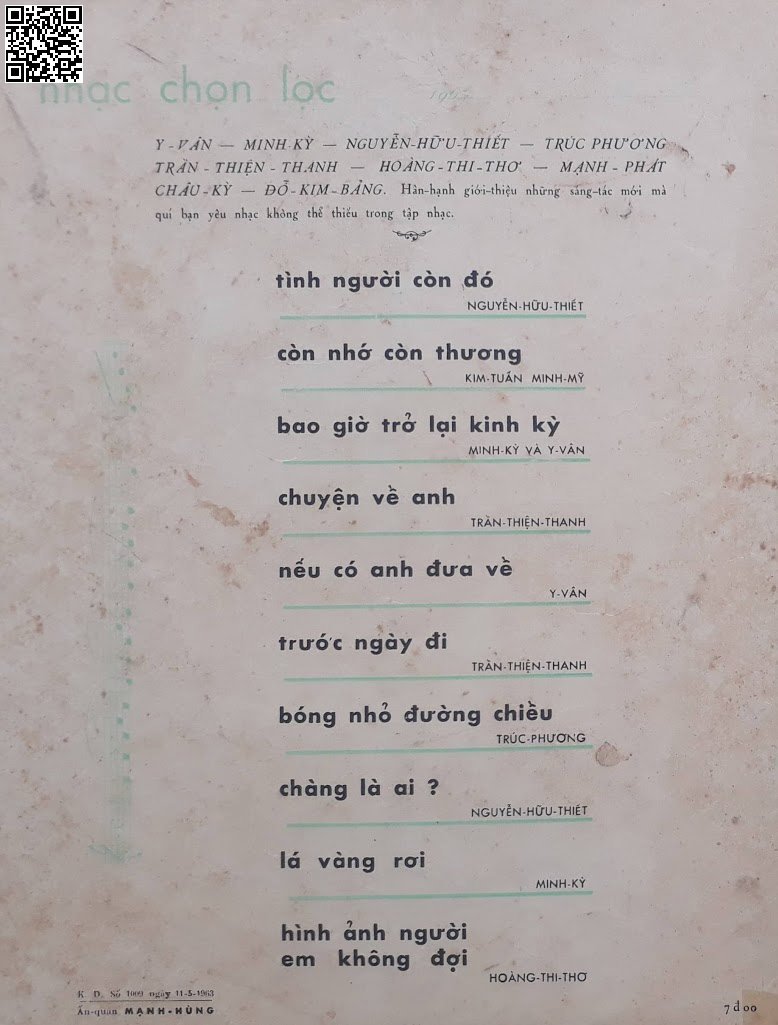 Page 4 of Sheet music PDF Thư về biên khu - Nguyễn Hữu Thiết