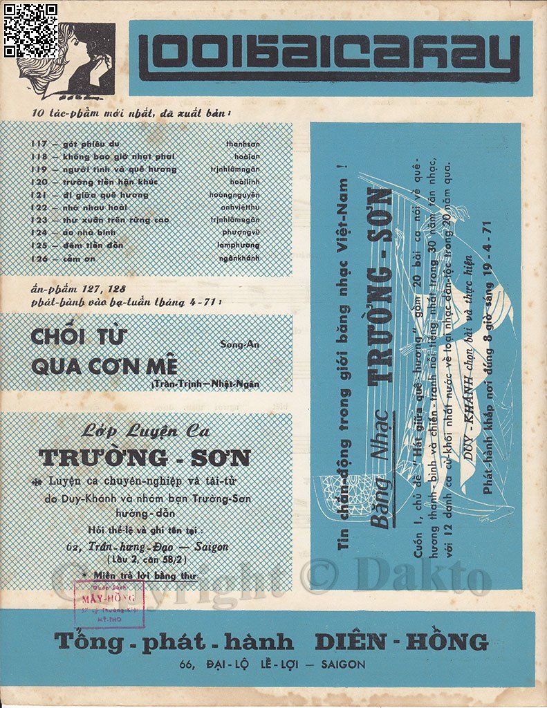 Page 4 of Sheet music PDF Thư xuân trên rừng cao - Trịnh Lâm Ngân