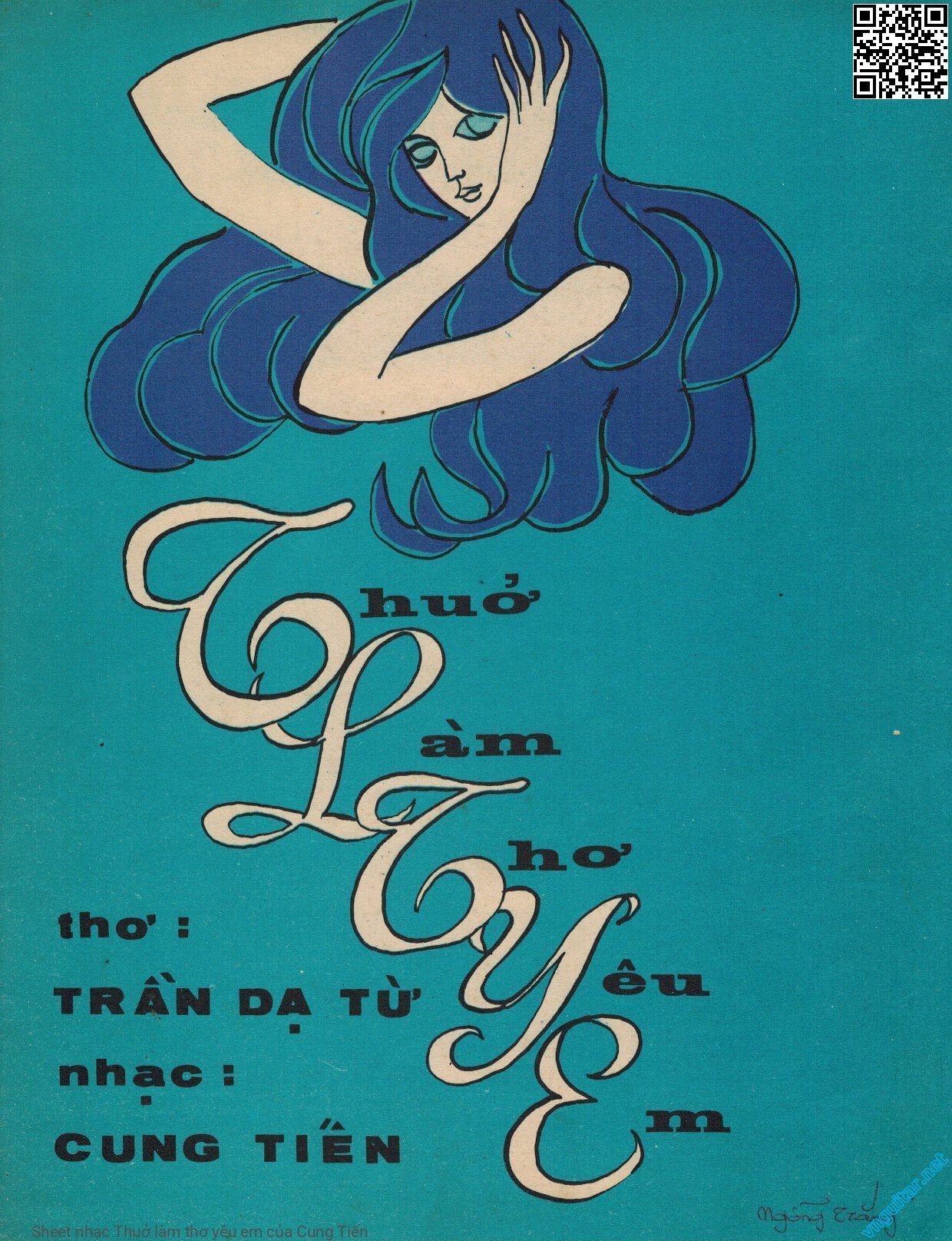 Sheet PDF of Thuở làm thơ yêu em