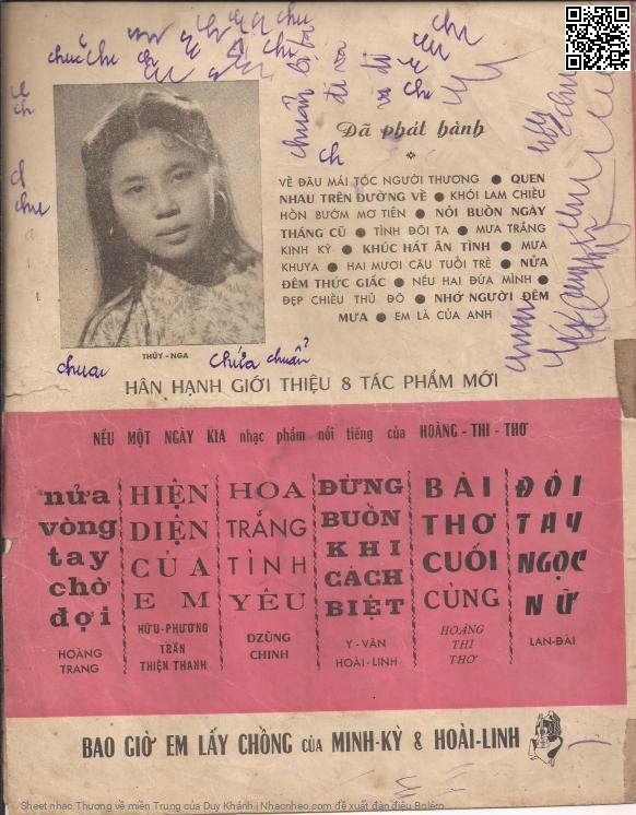 Page 4 of Sheet music PDF Thương về miền Trung - Duy Khánh