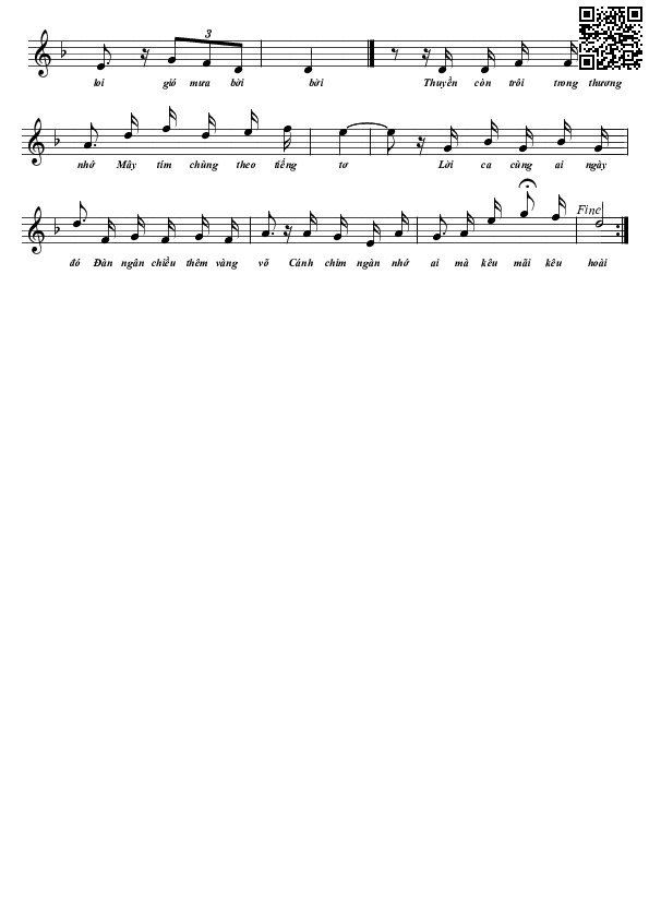 Page 2 of Sheet music PDF Thuyền xuân lạc bến - Thuận Hà