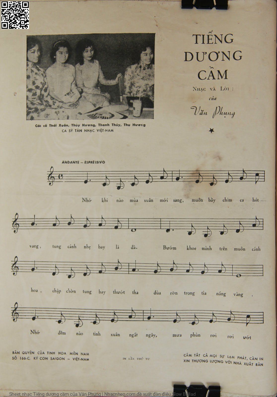 Page 2 of Sheet music PDF Tiếng dương cầm - Văn Phụng