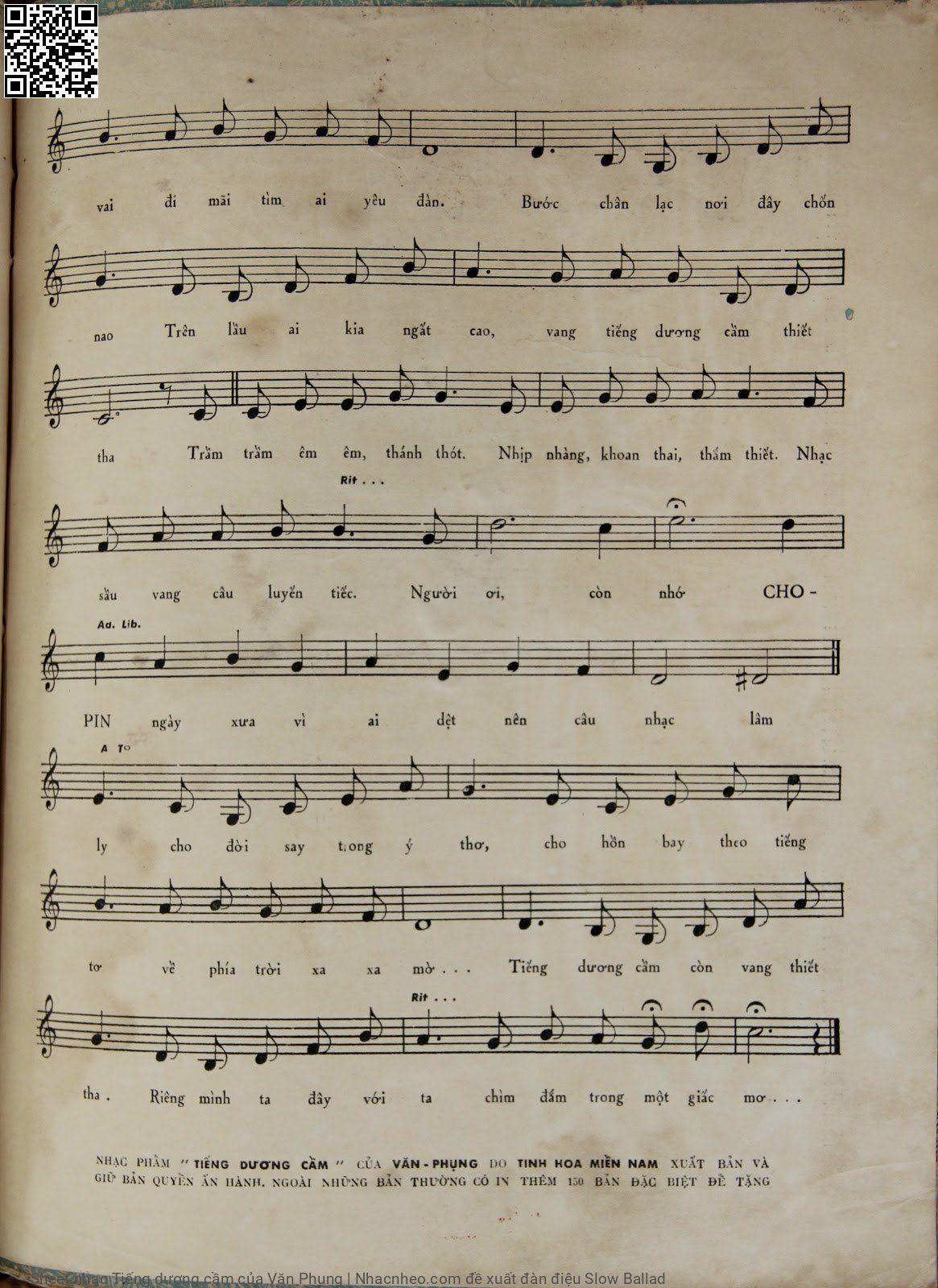 Page 3 of Sheet music PDF Tiếng dương cầm - Văn Phụng