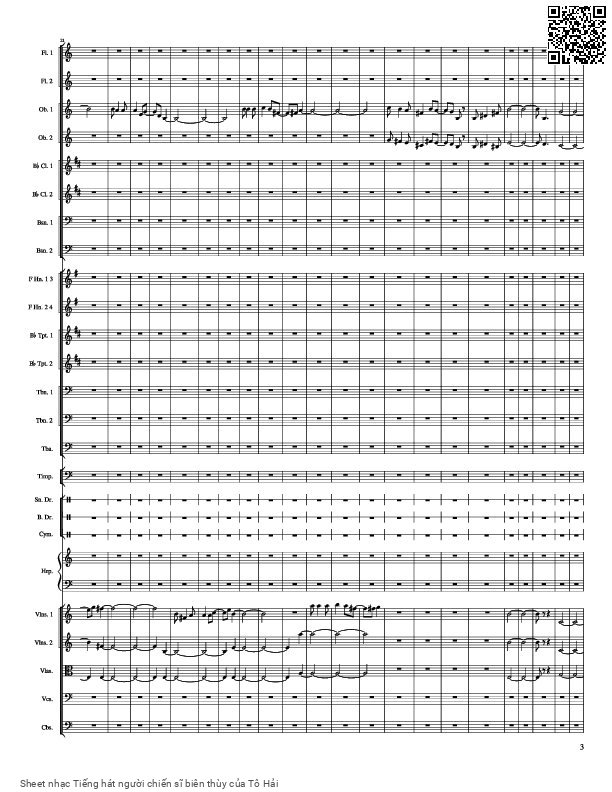 Page 19 of Sheet music PDF Tiếng hát người chiến sĩ biên thùy - Tô Hải