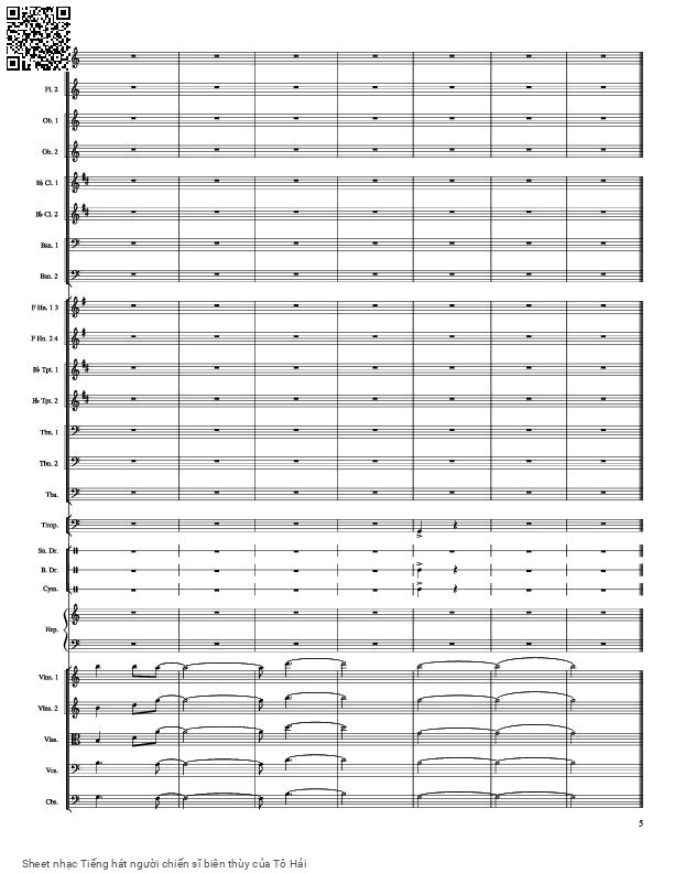 Page 21 of Sheet music PDF Tiếng hát người chiến sĩ biên thùy - Tô Hải