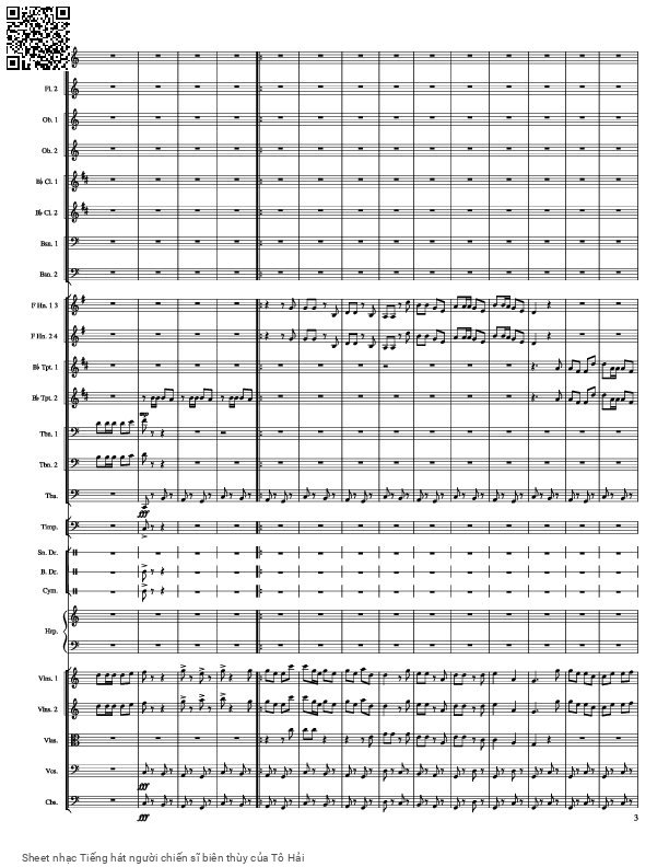 Page 24 of Sheet music PDF Tiếng hát người chiến sĩ biên thùy - Tô Hải