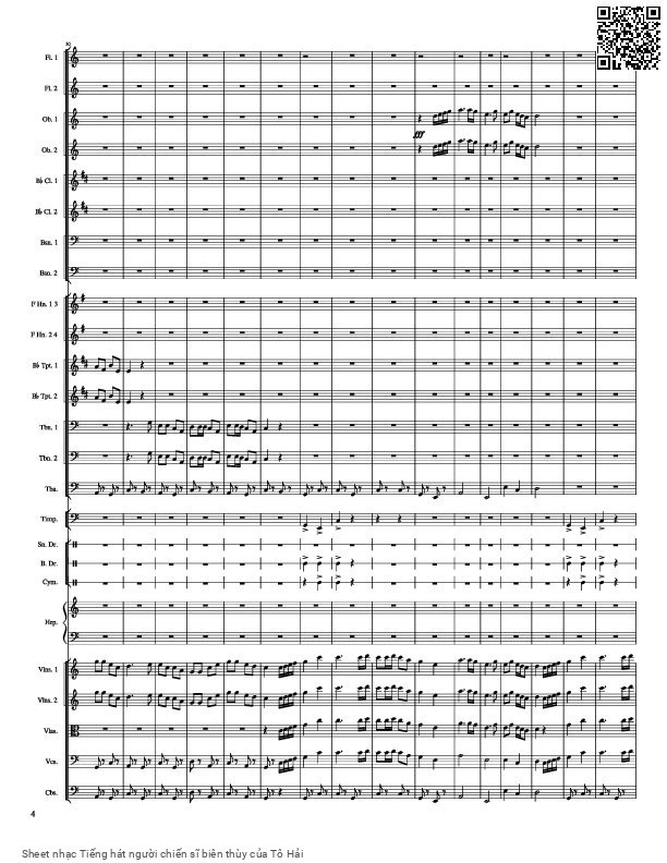 Page 25 of Sheet music PDF Tiếng hát người chiến sĩ biên thùy - Tô Hải