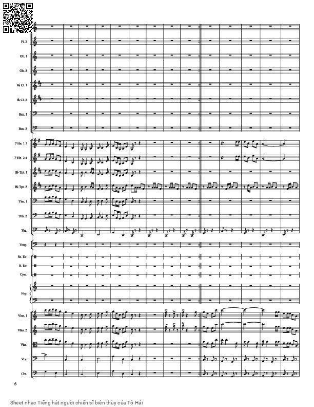 Page 27 of Sheet music PDF Tiếng hát người chiến sĩ biên thùy - Tô Hải