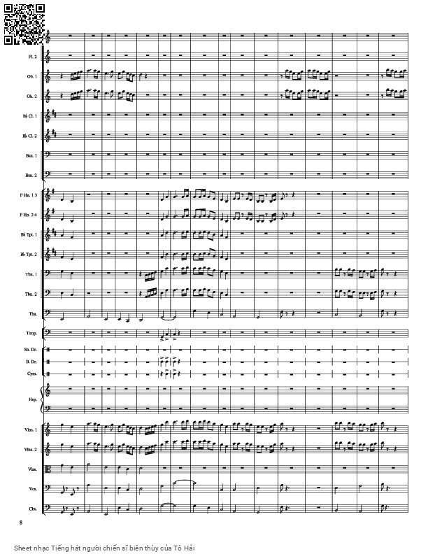 Page 29 of Sheet music PDF Tiếng hát người chiến sĩ biên thùy - Tô Hải