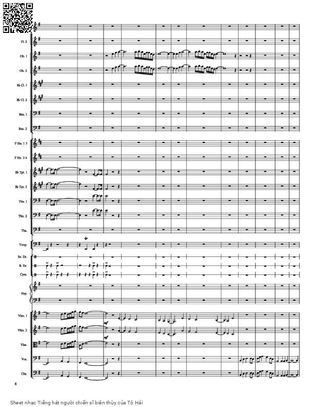 Page 6 of Sheet music PDF Tiếng hát người chiến sĩ biên thùy - Tô Hải