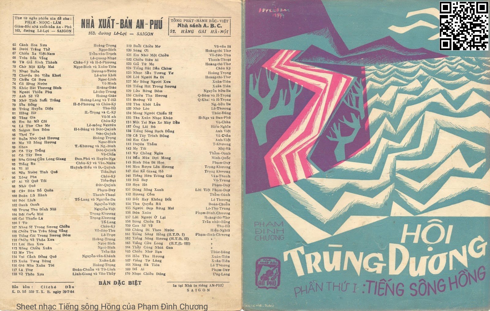 Sheet PDF of Tiếng sông Hồng