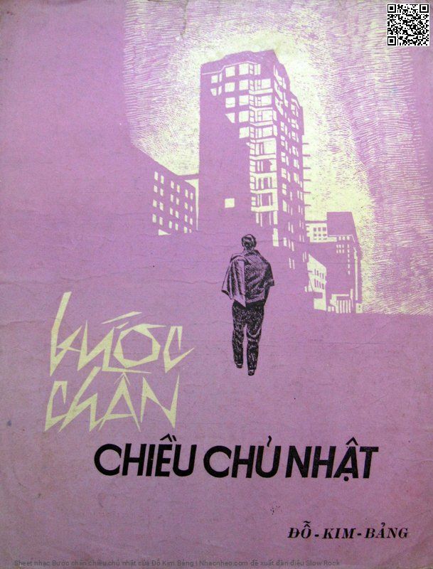 Sheet PDF of Bước chân chiều chủ nhật