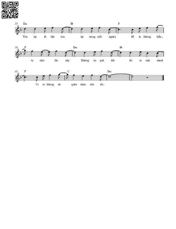 Page 2 of Sheet music PDF Tìm lại - Microwave