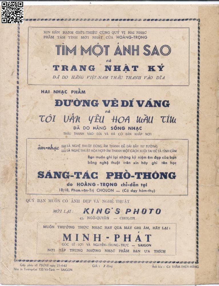 Page 4 of Sheet music PDF Tìm một ánh sao - Hoàng Trọng