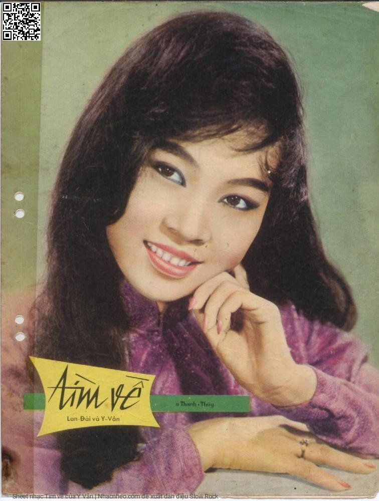 Page 1 of Sheet music PDF Tìm về - Y Vân