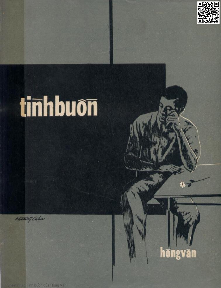 Sheet PDF of Tình buồn - Hồng Vân