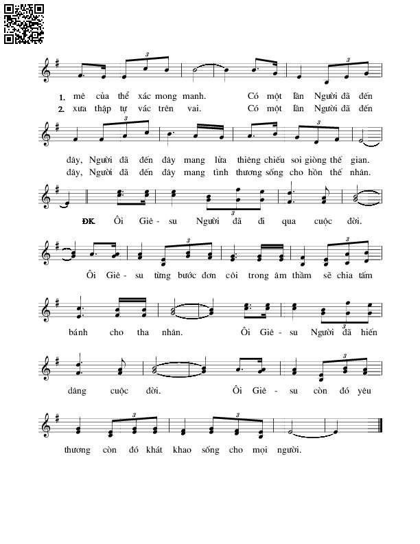 Page 2 of Sheet music PDF Tình ca muôn thuở - Ngọc Linh