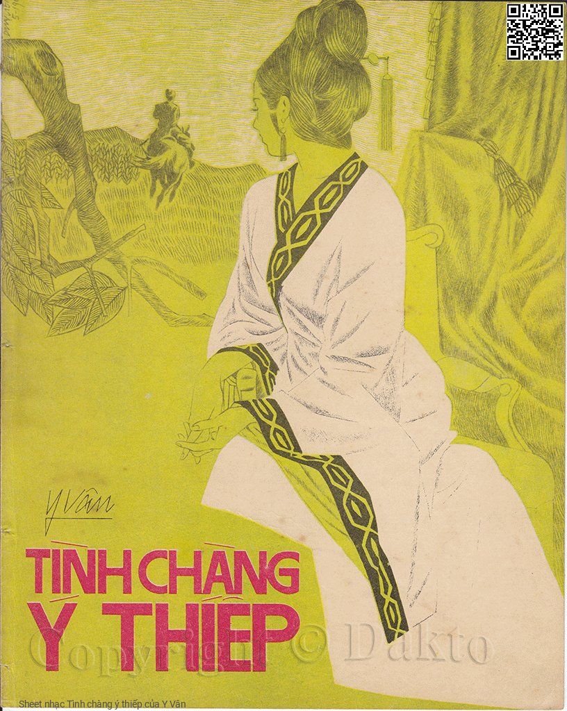 Sheet PDF of Tình chàng ý thiếp