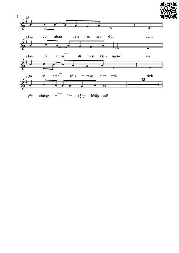 Page 8 of Sheet music PDF Bước tình hồng - Nguyễn Trung Cang