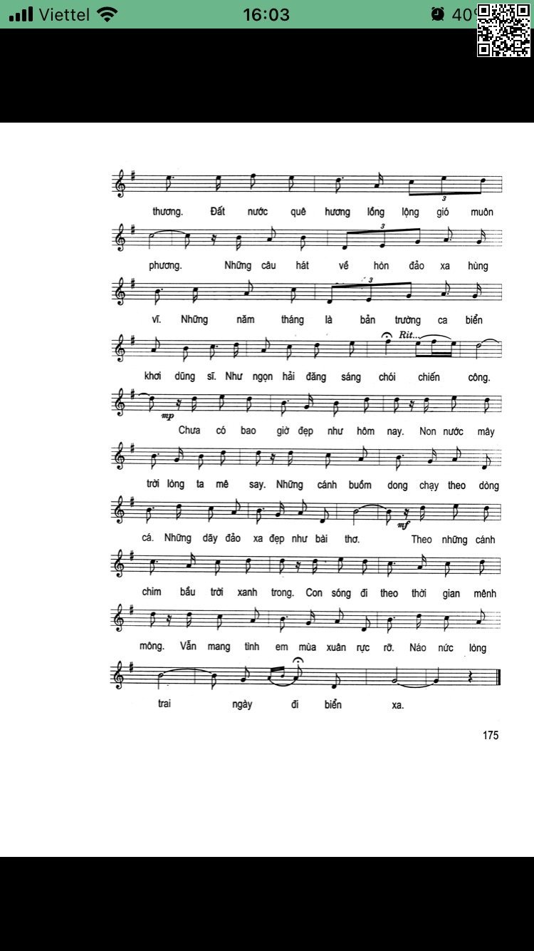 Page 2 of Sheet music PDF Tình em biển cả - Nguyễn Đức Toàn