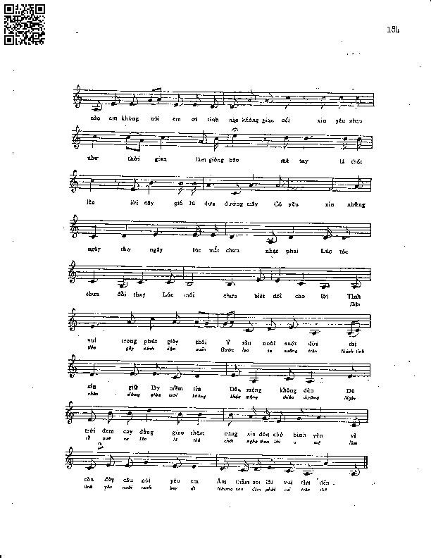 Page 6 of Sheet music PDF Tình khúc thứ nhất - Vũ Thành An
