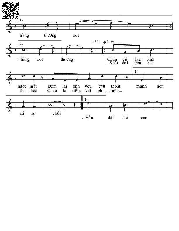 Page 2 of Sheet music PDF Tình yêu cứu thoát - Ý Vũ