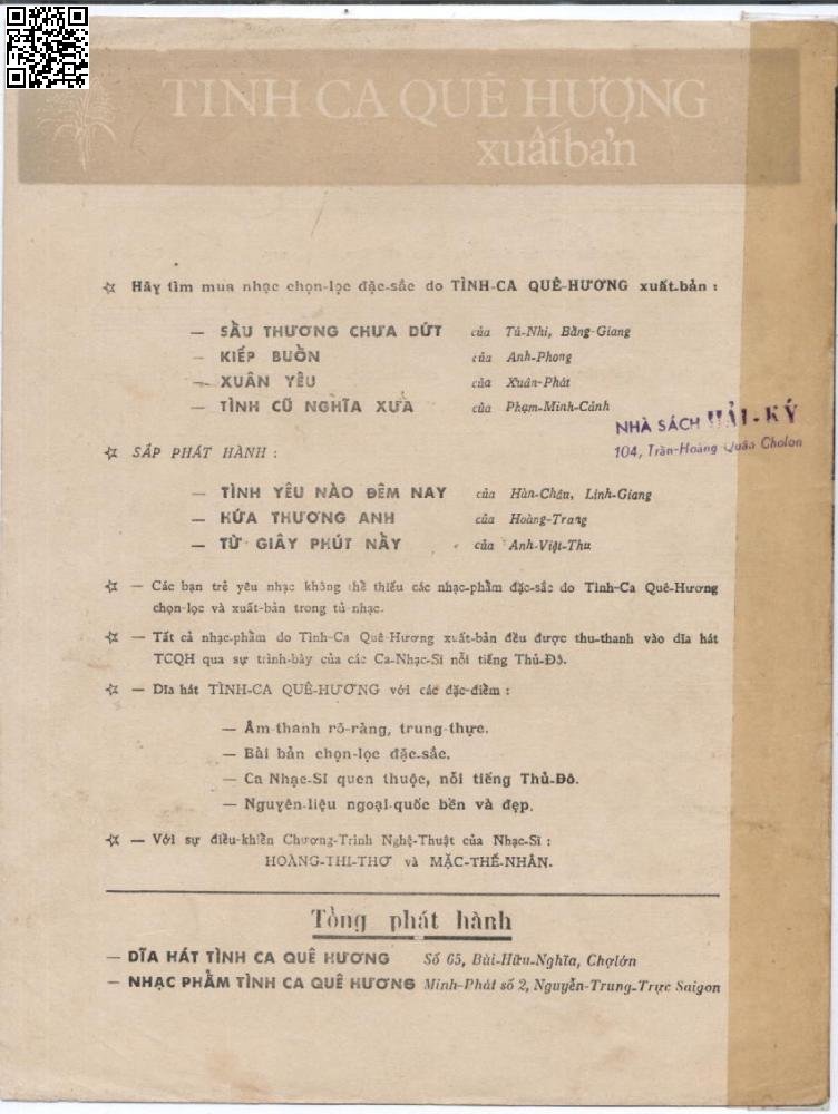 Page 4 of Sheet music PDF Tình yêu nào đêm nay - Hàn Châu