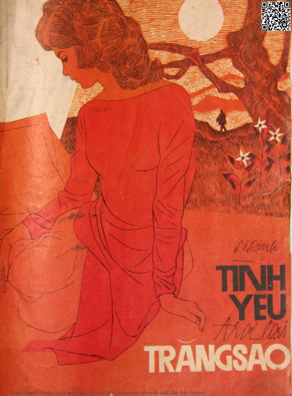 Sheet PDF of Tình yêu trả lại trăng sao