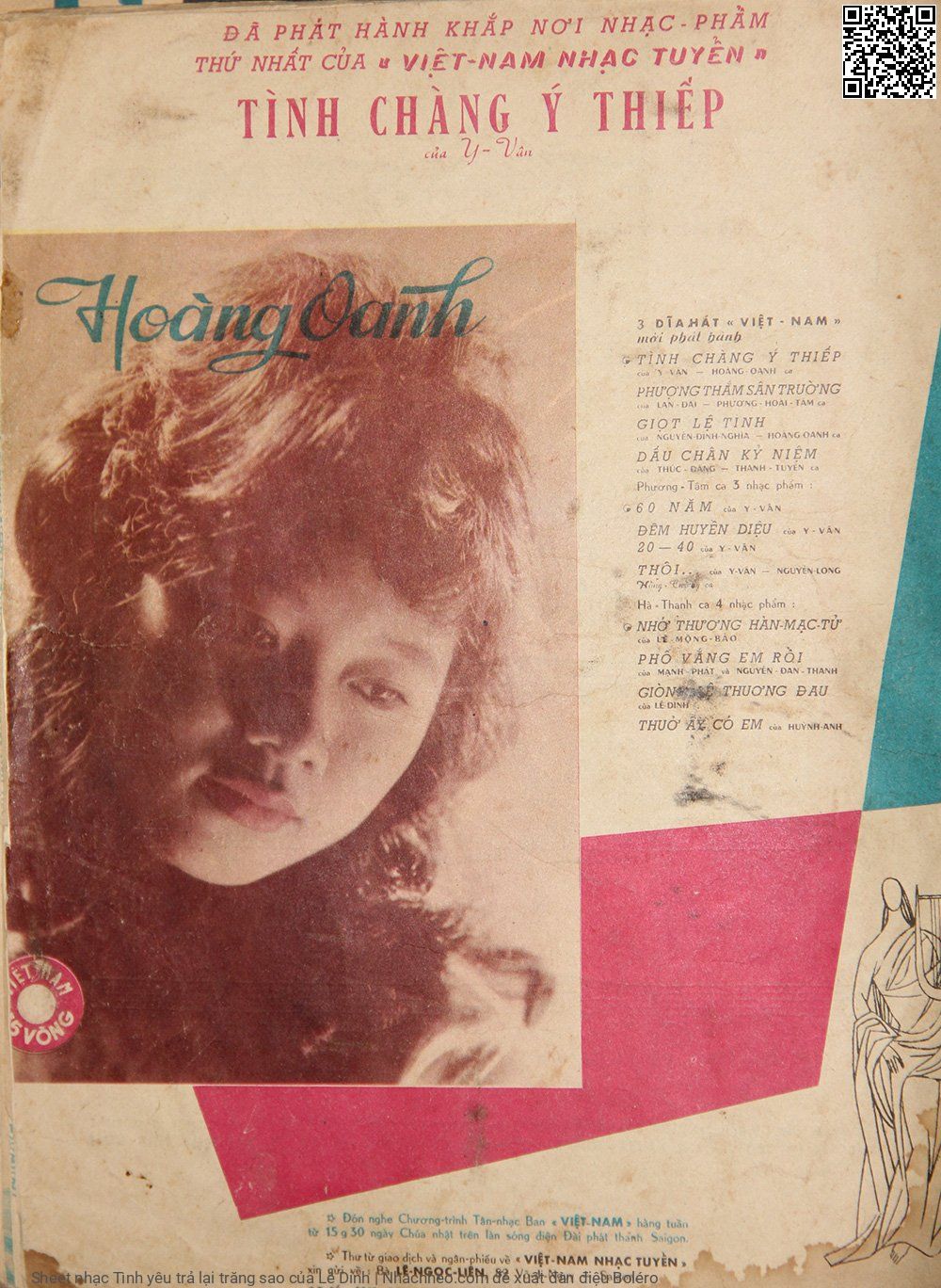 Page 4 of Sheet music PDF Tình yêu trả lại trăng sao - Lê Dinh