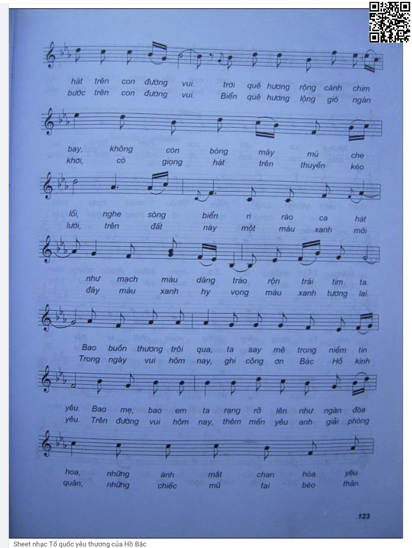 Ta đi trên đường mùa xuân Đường vang muôn tiếng hát thân thương, Trang 2