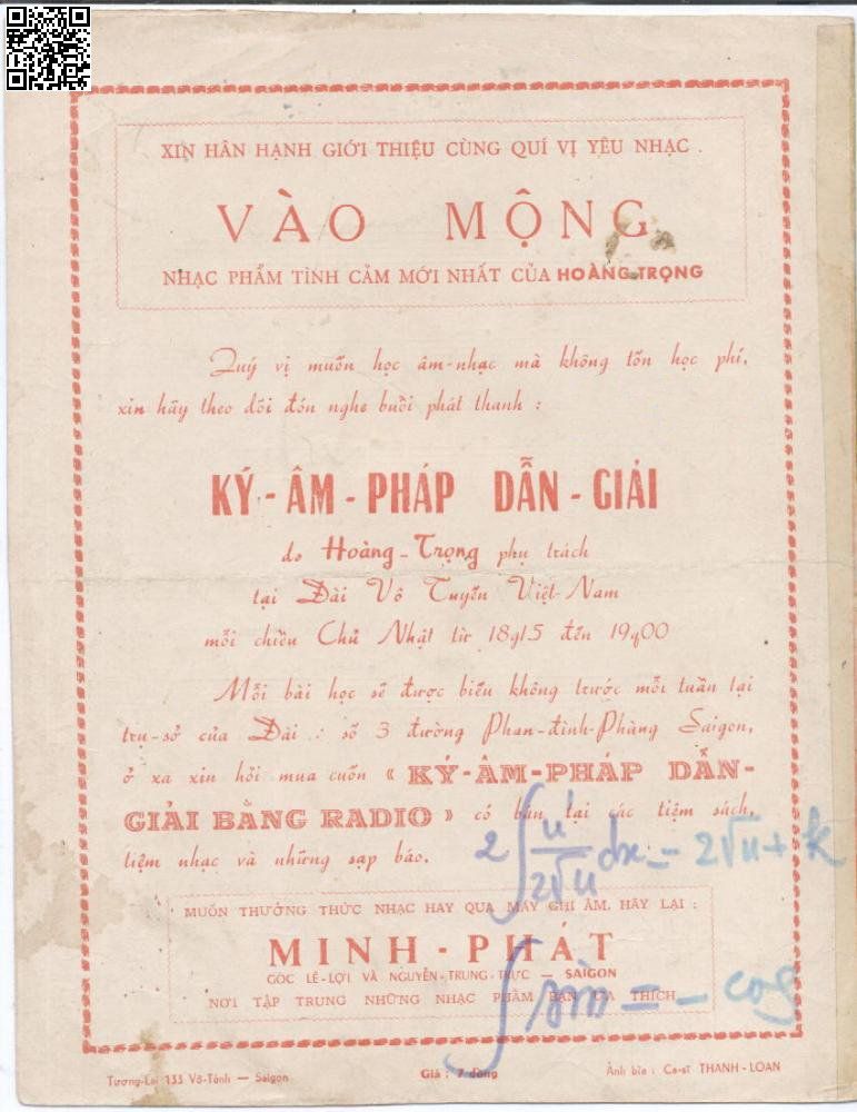 Page 4 of Sheet music PDF Tôi đi giữa hoàng hôn - Văn Phụng