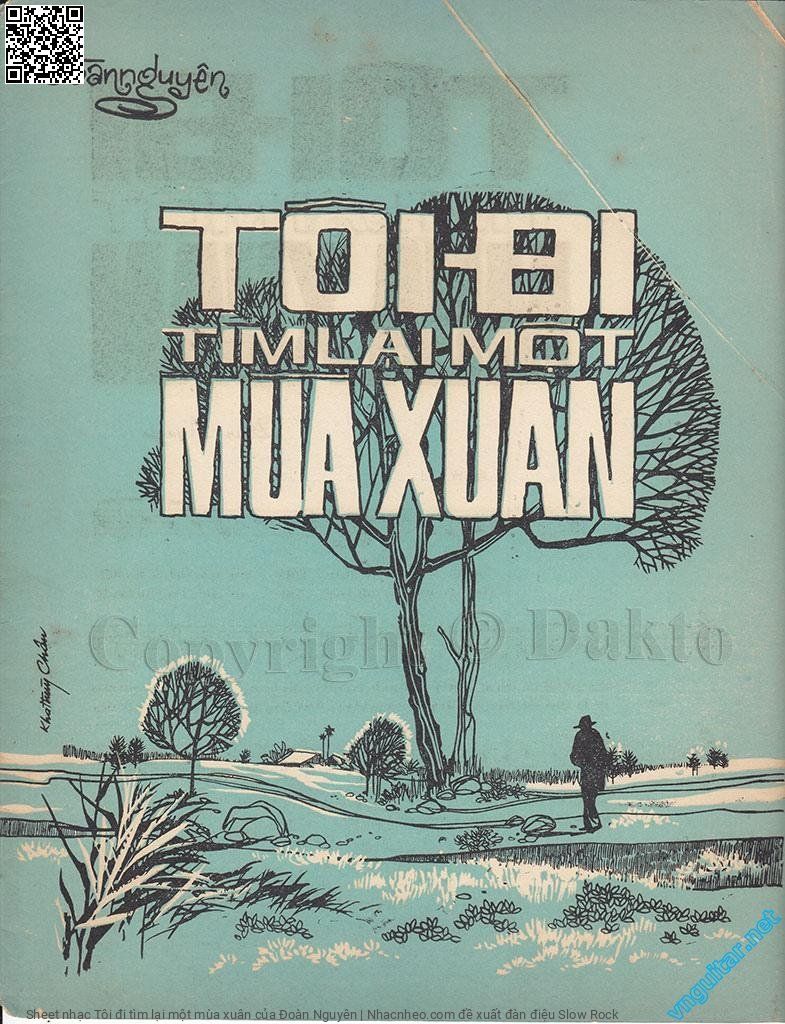 Sheet PDF of Tôi đi tìm lại một mùa xuân