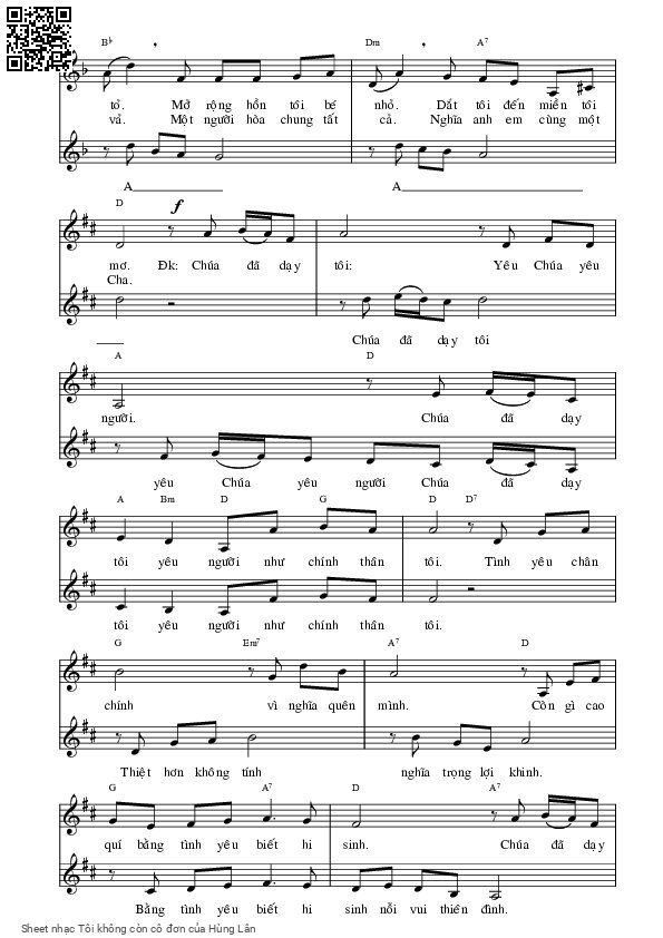 Tôi không còn cô đơn buồn khô héo bên dòng đời, Trang 2