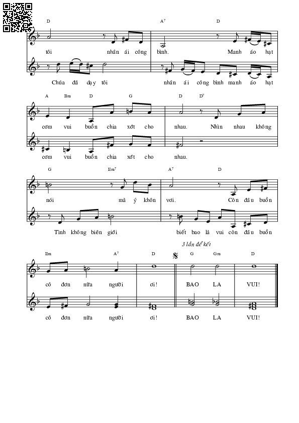 Tôi không còn cô đơn buồn khô héo bên dòng đời, Trang 3