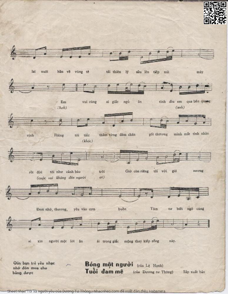 Trời làm chia ly em với tôi Xa cách đôi nơi người phương trời, Trang 3